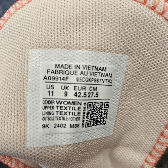 Converse CTAS Lift Hi Watermelon Slushy Platform Sneakers Womens NEW - Picture 7 of 8